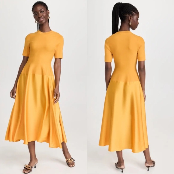 Jonathan Simkhai Dresses & Skirts - JONATHAN SIMKHAI Marionne Crewneck Midi Dress